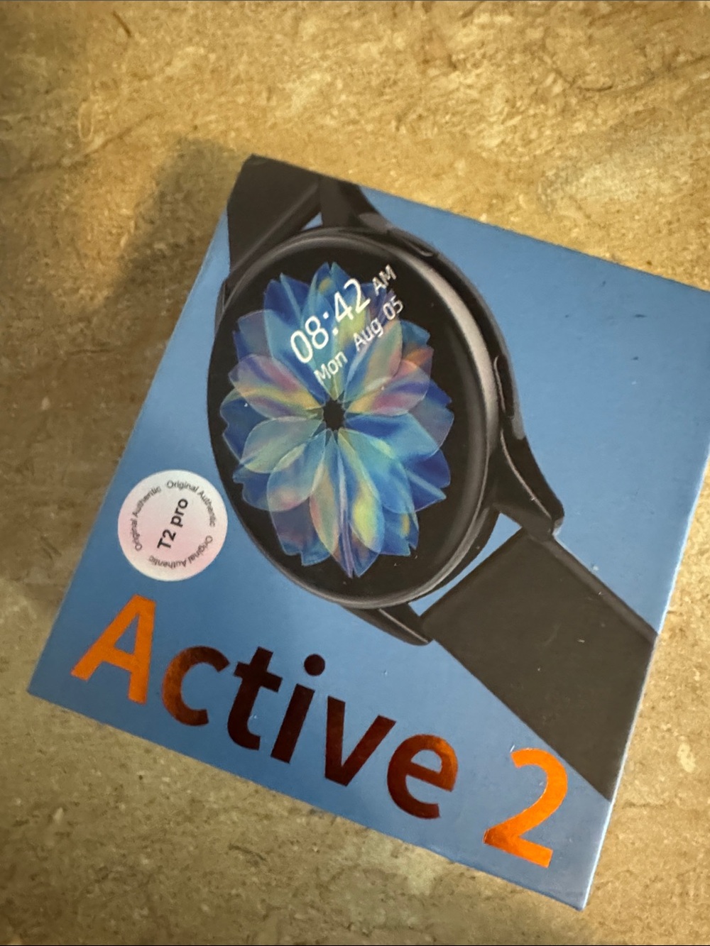Active USA rose gold smartwatch
